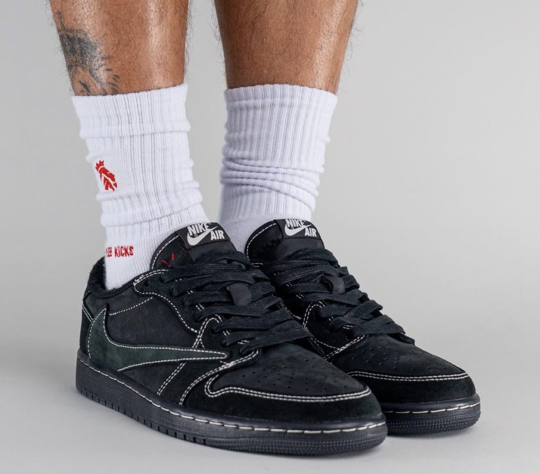 Jordan 1 Retro Low OG Travis Scott Black Phantom
