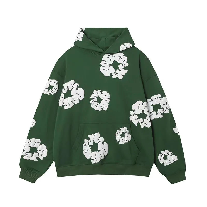 Denim Tears Cotton Wreath Hooded Sweatshirt
