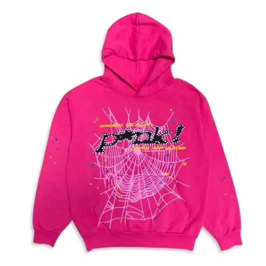 Sp5der P*NK Hoodie