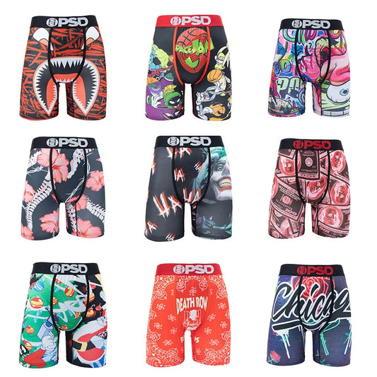 PSD Mens Designer Boxer Underwear
