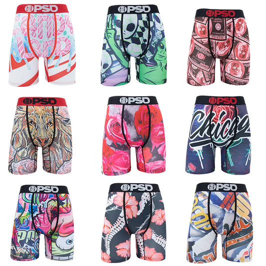 PSD Mens Designer Boxer Underwear